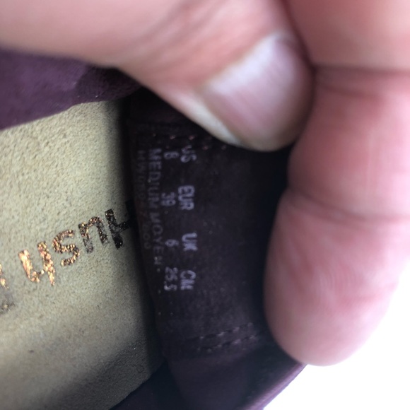 Hush Puppies Ballet Shoes Purple Size 8 - Picture 6 of 8